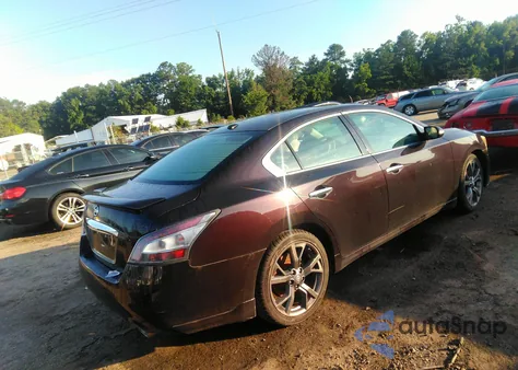 2014 Nissan Maxima 3.5 Sv из США, поврежденный, VIN 1N4AA5AP5EC478811